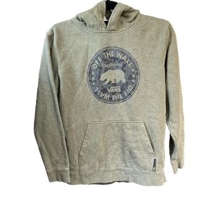 Vans Off The Wall Hooded Sweatshirt Women's Large